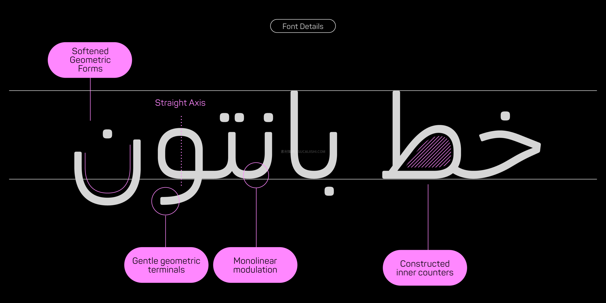 Panton Arabic 阿拉伯可变字体字体